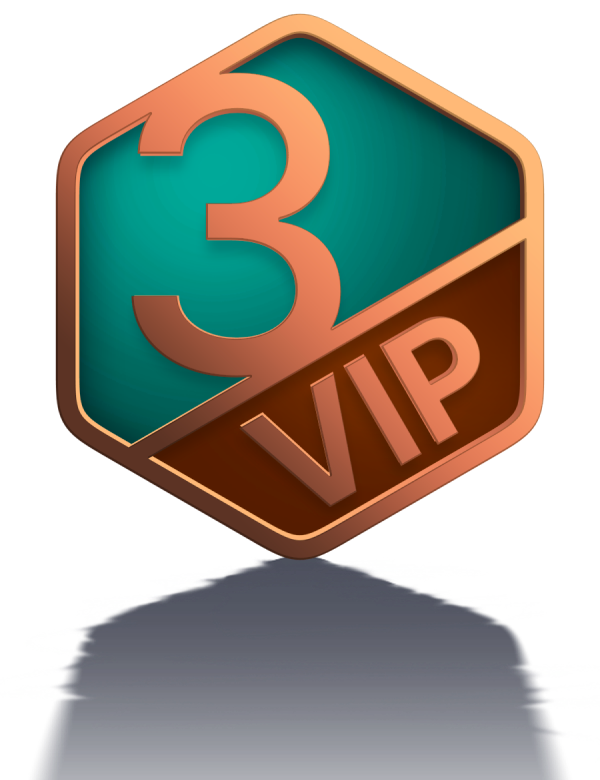 VIP Level 3 Abzeichen